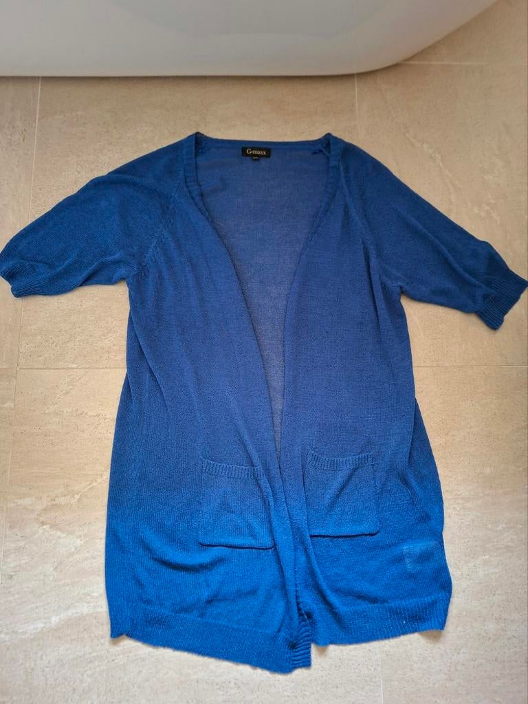 G Maxx vest maat XXL, Kleding | Dames, Truien en Vesten, Blauw, G Maxx, Maat 46/48 (XL) of groter, Ophalen of Verzenden