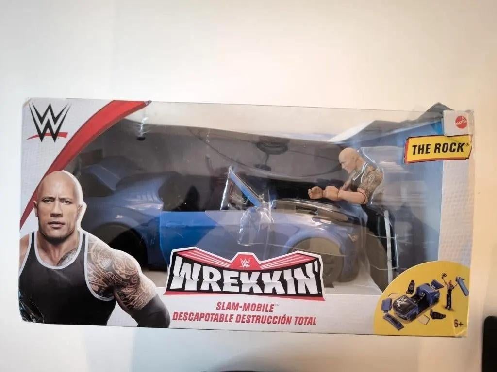 WWE Wrekkin Slam-Mobile Vehicle with The Rock, Ophalen of Verzenden, Nieuw