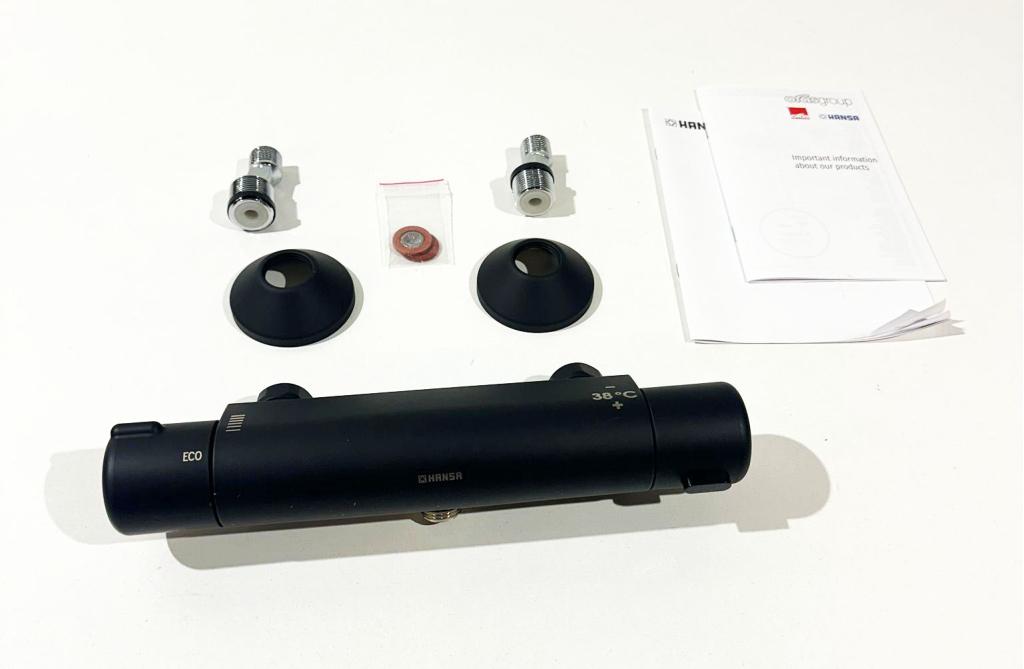 HANSA HANSAMICRA DOUCHEKRAAN  MAT ZWART (transportkrassen), Niet ingevuld, Niet ingevuld, Nieuw, Ophalen of Verzenden