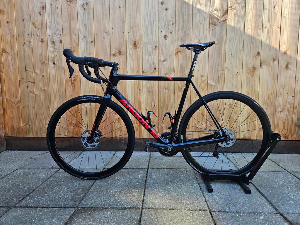 Argon 18 Gallium cs maat L , shimano 105, Vision wielen, Carbon, Heren, Zo goed als nieuw, 57 tot 61 cm