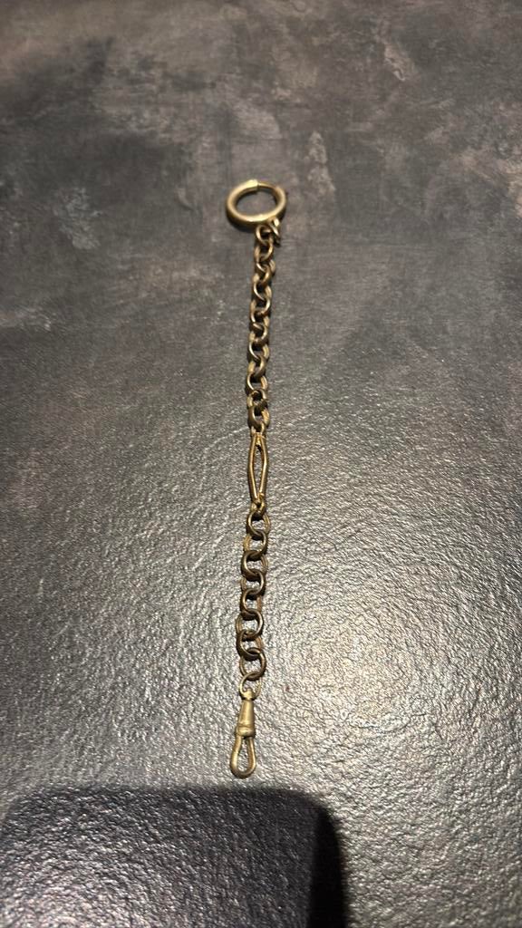 Zakhorloge ketting, Antiek en Kunst, Ophalen of Verzenden