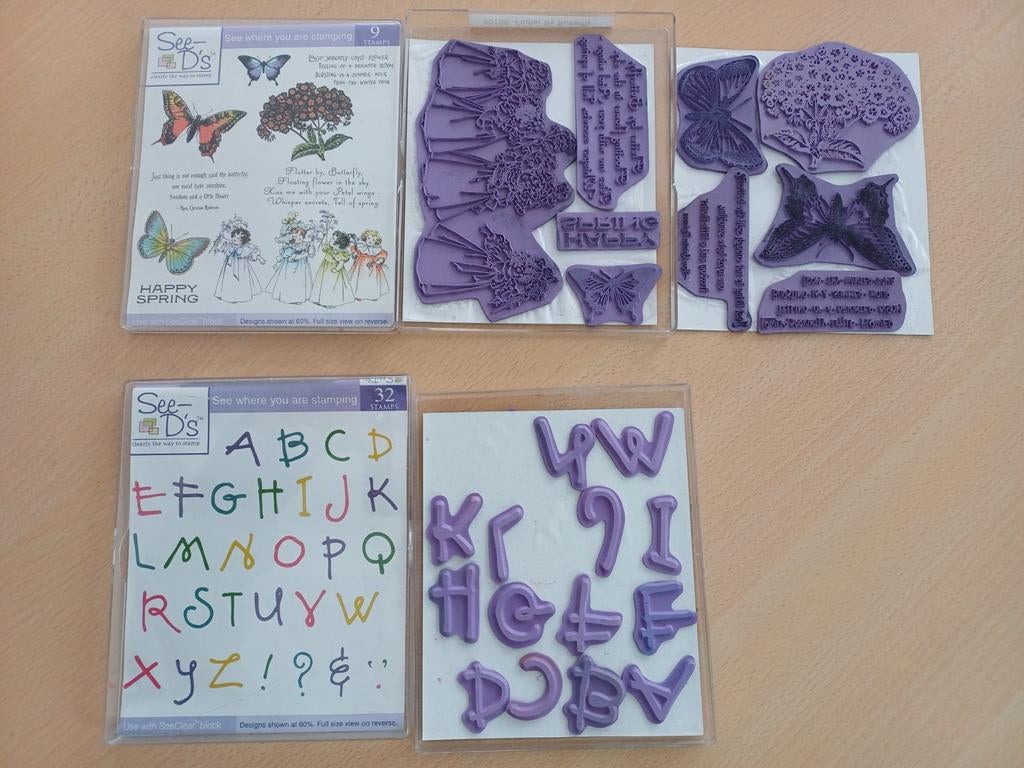 Stempels van See-D's, Ophalen of Verzenden, Gebruikt, EZ-mounted stempel