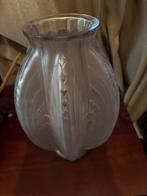 Sabino vaas van mat glas Antiek, Ophalen of Verzenden