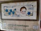 Borduurpakket geboorte tegel, Ophalen of Verzenden, Nieuw, Handborduren, Borduurpakket