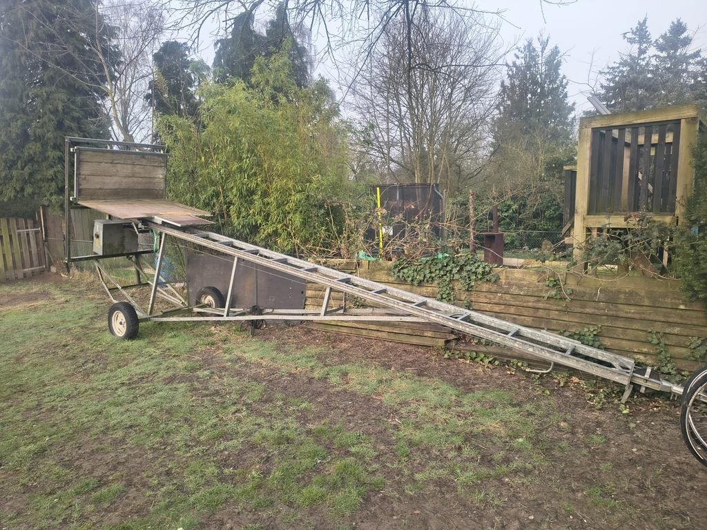 Bouwlift 220 volt vermogen 400 kg, Ophalen of Verzenden