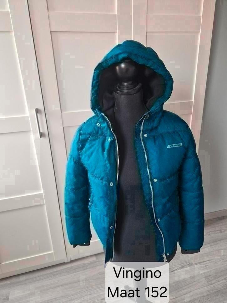 Vingino winterjas maat 152 , Kinderen en Baby's, Kinderkleding | Maat 152, Meisje, Ophalen of Verzenden, Zo goed als nieuw, Vingino