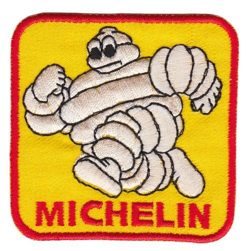 Michelin stoffen opstrijk patch embleem #7, Ophalen of Verzenden, Nieuw