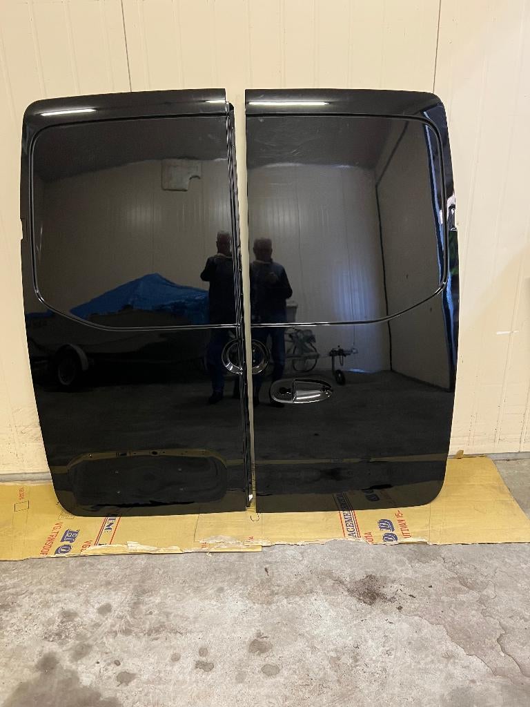 mercedes sprinter achterdeuren zwart metallic, Ophalen of Verzenden, Bumper