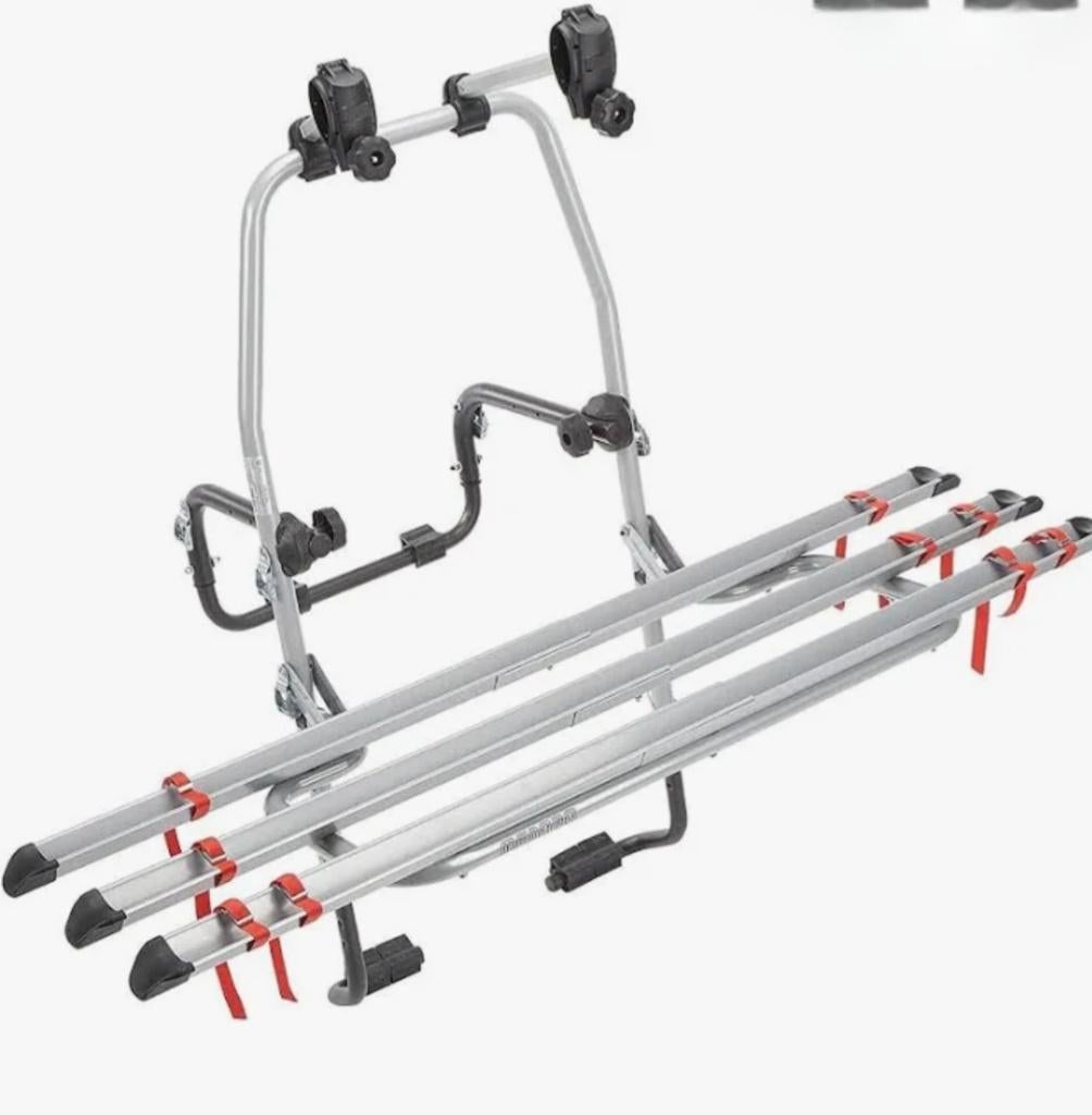 Menabo steelbike achterklep fietsendrager 2/3 fietsen, Ophalen, 3 fietsen of meer, Nieuw, Achterklepdrager