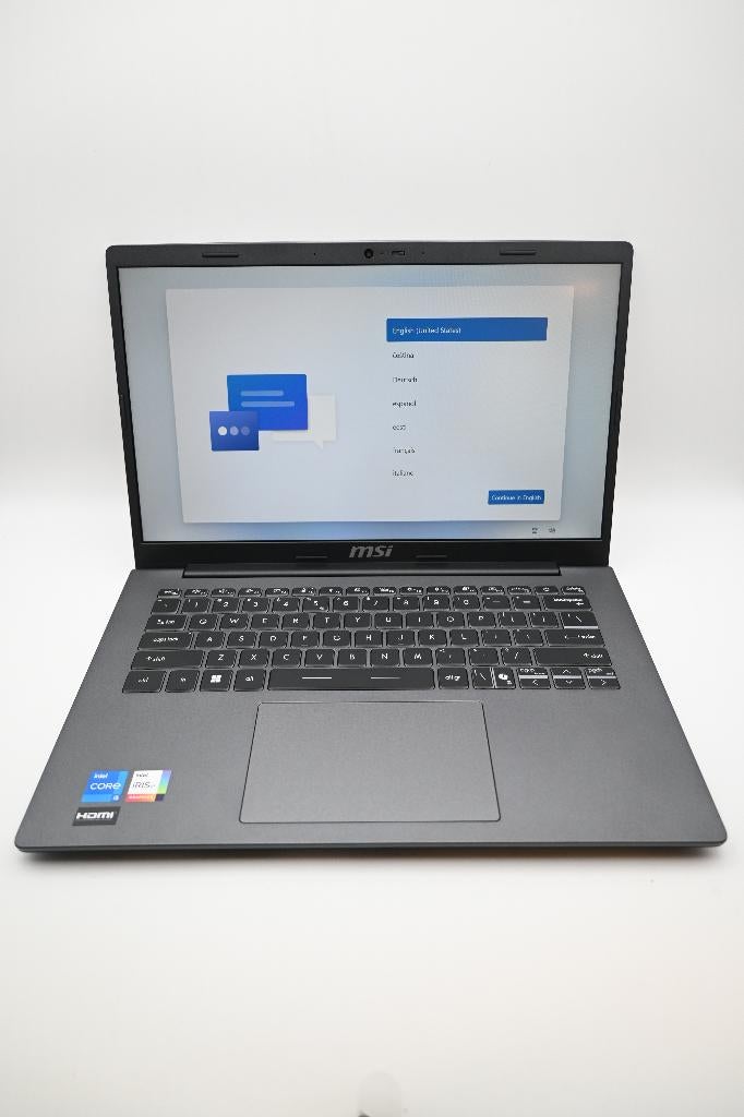 MSI 14 F13MG - i5 13e Gen/16GB RAM/512GB SSD + Doos, Computers en Software, Laptophoezen, Gebruikt, 14 inch, Ophalen of Verzenden