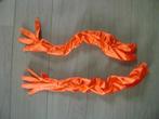 lange oranje handschoenen voor koningsdag of karnaval, Ophalen of Verzenden, Nieuw, Oranje of Koningsdag