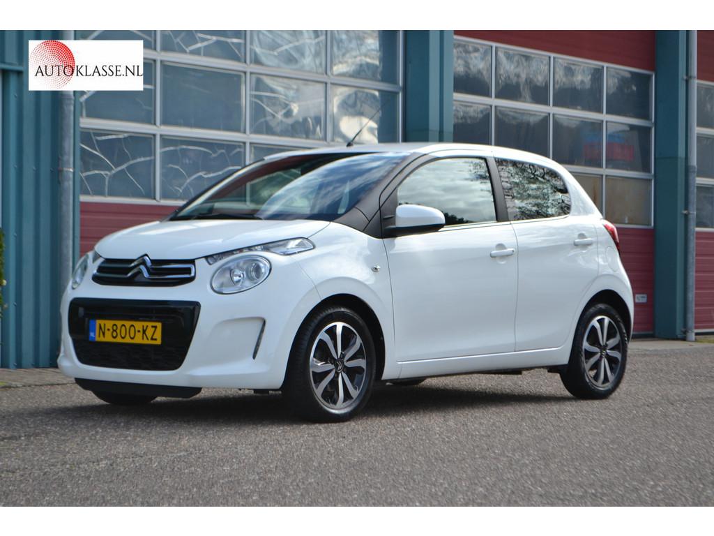 Citroën C1 1.2 PureTech Shine (bj 2017), Voorwielaandrijving, Stof, Gebruikt, 1199 cc