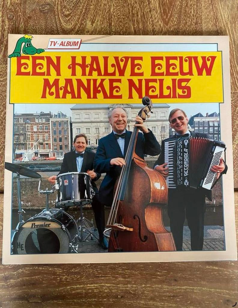 LP Manke Nelis - Een Halve Eeuw Manke Nelis (1987), Cd's en Dvd's, Vinyl | Nederlandstalig, Ophalen of Verzenden, Gebruikt, 12 inch