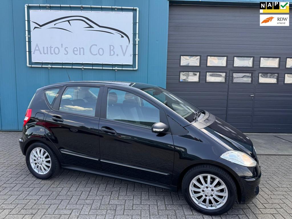 Mercedes-Benz A-klasse 160 CDI 5-deurs Clima 16"Lm velgen NL, Voorwielaandrijving, Gebruikt, 1225 kg, Zwart