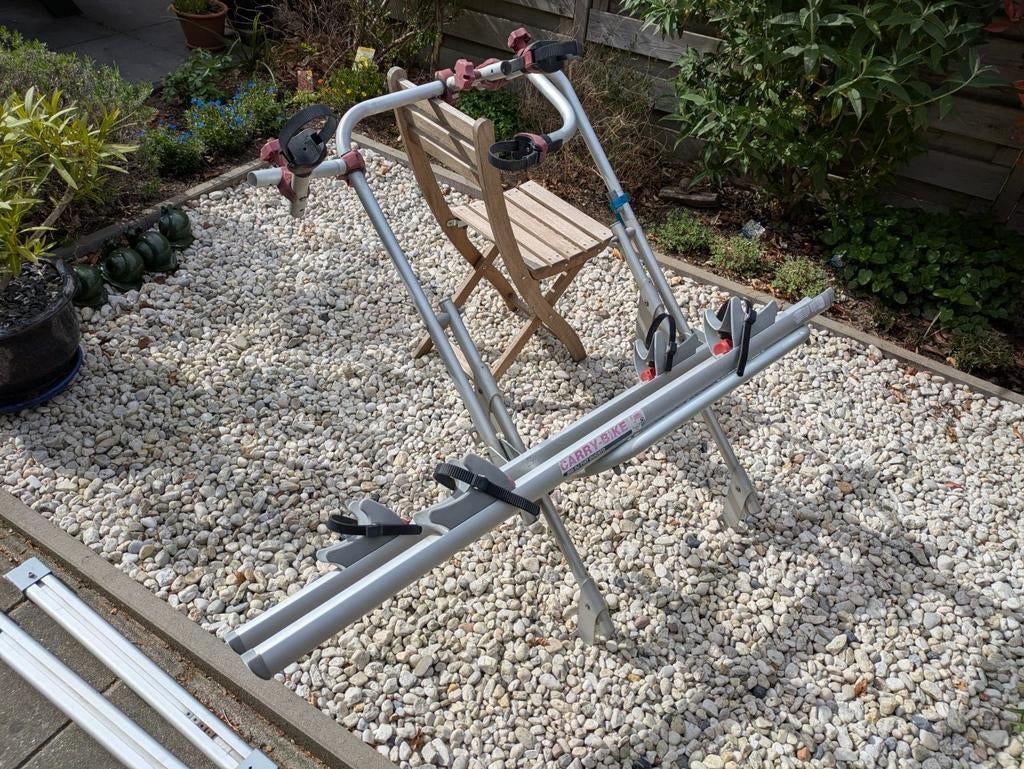 Fiamma Carry-Bike 200 DJ Fiat Ducato Fietsendrager, Ophalen, 2 fietsen, Gebruikt, Achterklepdrager