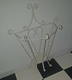 Paraplubak smeedijzer wit vintage, Ophalen, Zo goed als nieuw, Staal