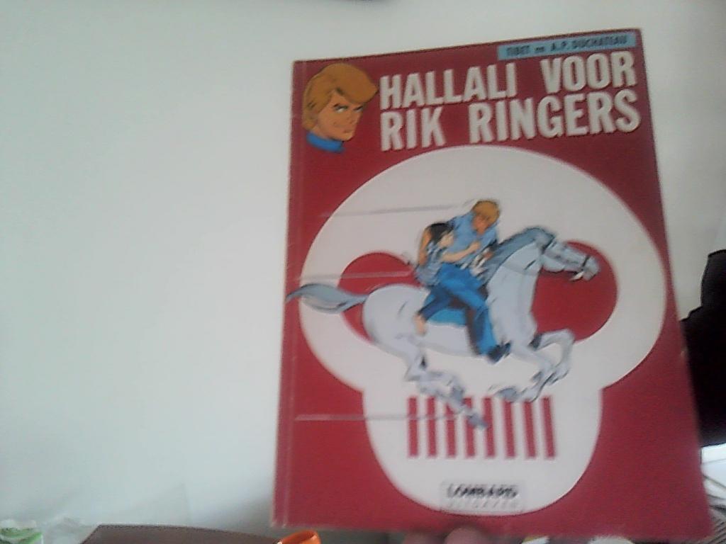 rik ringers nr 28 hallali voor rik ringers eerste druk 1979, Eén stripboek, Ophalen of Verzenden, Zo goed als nieuw