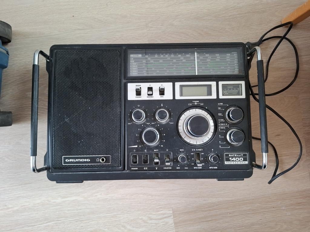 Grundig Satelit 1400 professional, Audio, Tv en Foto, Ophalen of Verzenden, Gebruikt, Wereldontvanger