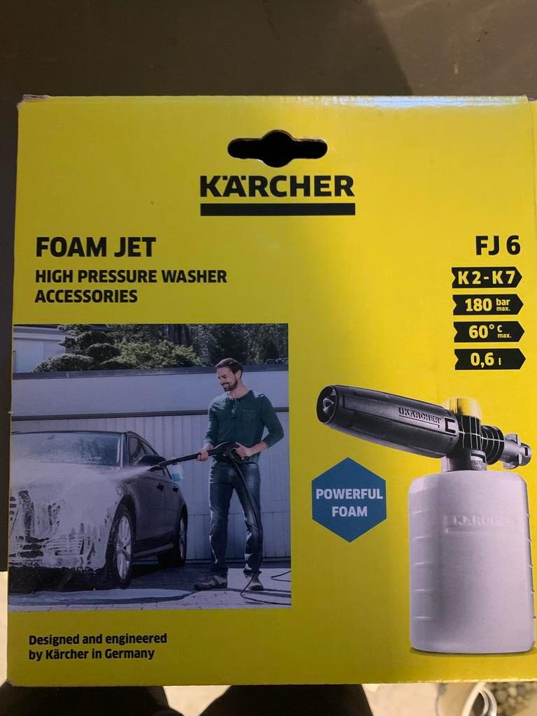 Kärcher Foam Jet FJ 6 voor hogedrukreiniger - Nieuw in doos, Ophalen of Verzenden
