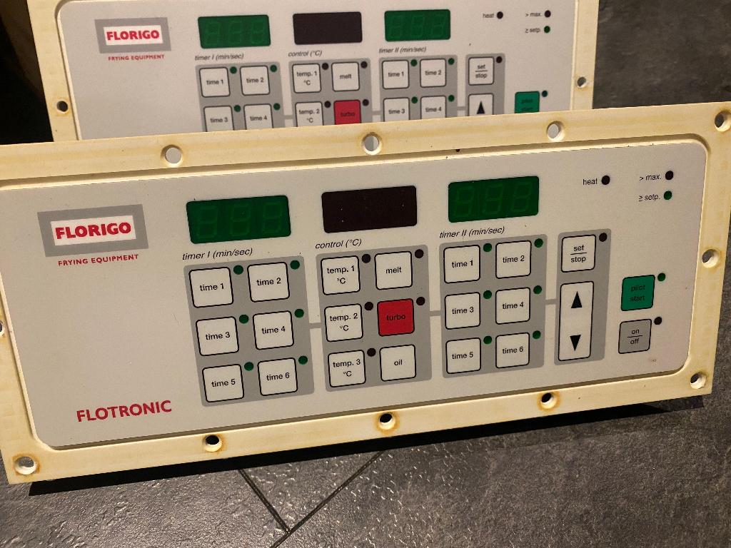 Florigo Flotronic bakcomputer HR frituur bakwand friteuse, Ophalen of Verzenden, Zo goed als nieuw