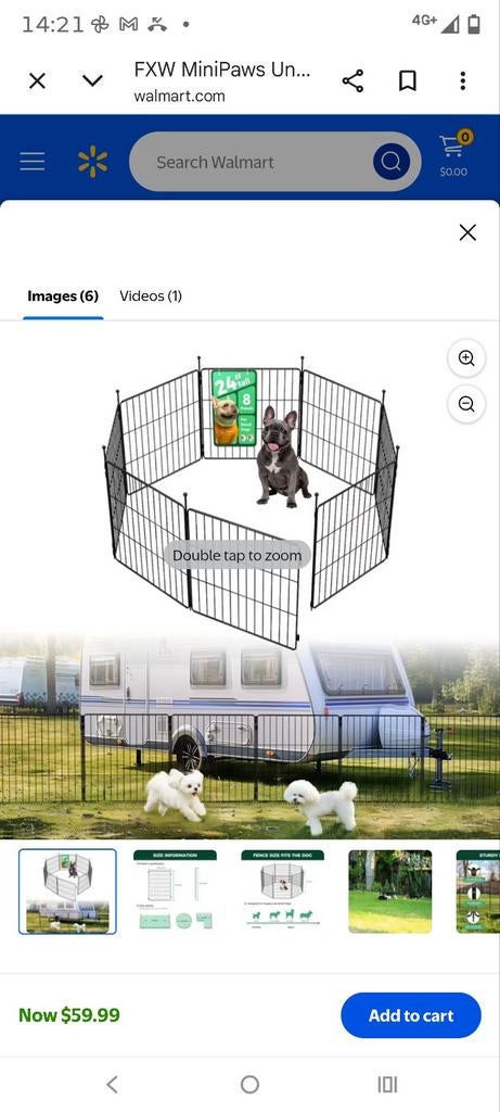 Minipaws playpen, Dieren en Toebehoren, Ophalen of Verzenden, Nieuw