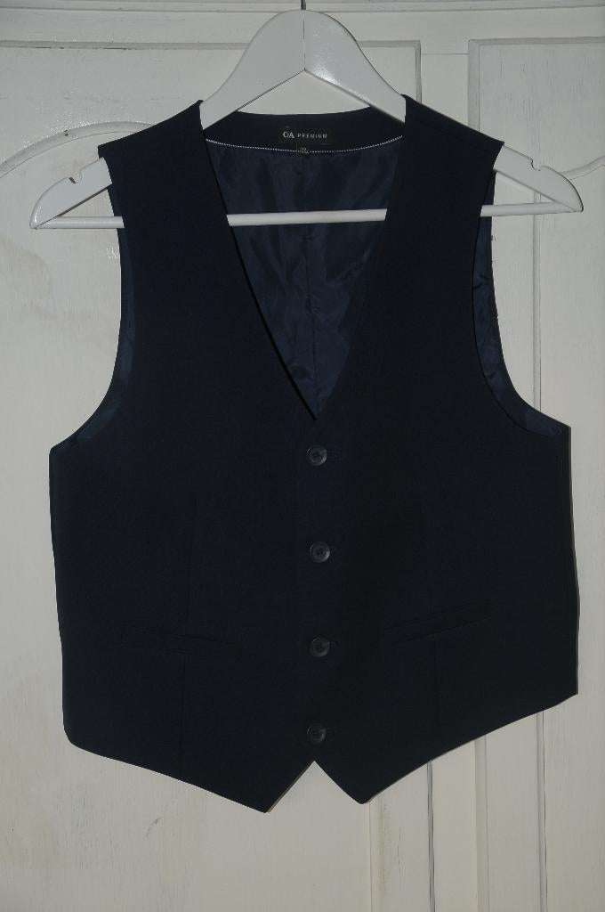Mooie blauw gilet van C&A Premium, maat 170, ZGAN!!, Kinderen en Baby's, Kinderkleding | Maat 170, Overige typen, C&A, Ophalen of Verzenden