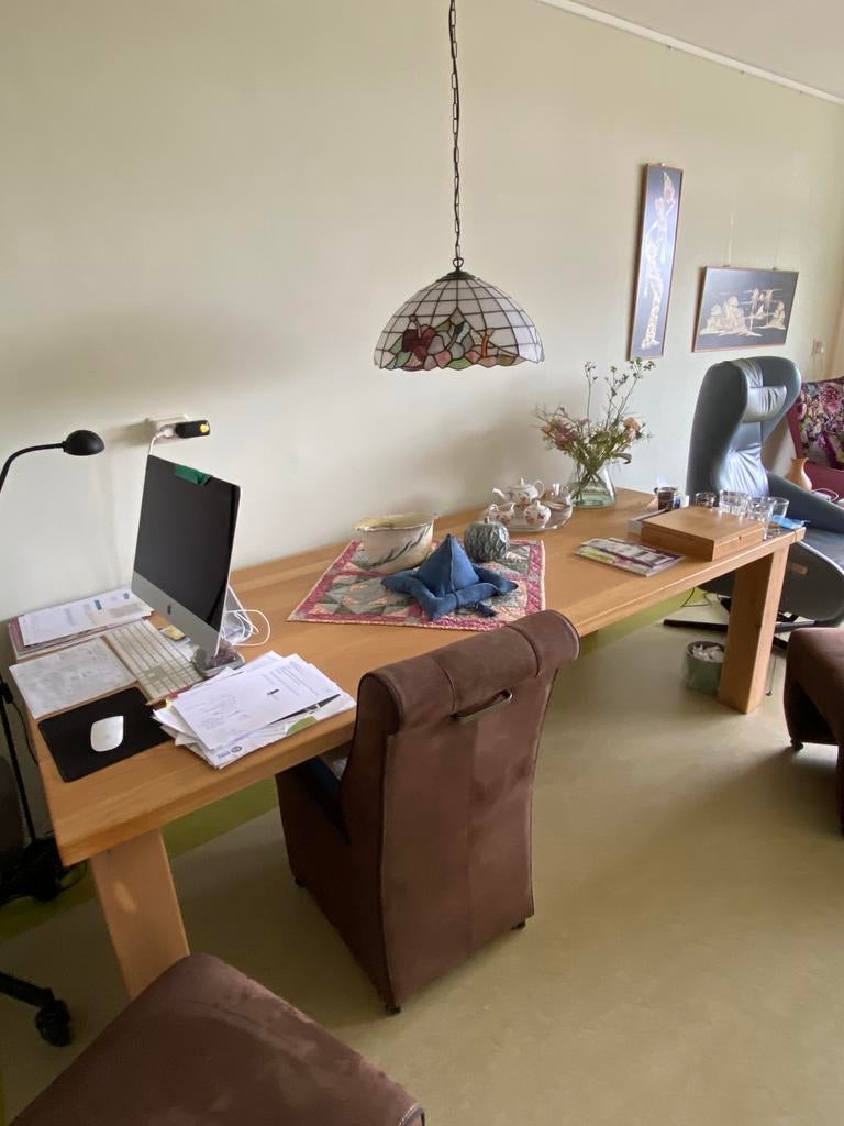 Lange tafel, Huis en Inrichting, Tafels | Eettafels, Ophalen of Verzenden