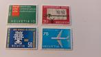 Zwitserland postzegels uit 1960, vier stuks, Ophalen of Verzenden, Postfris