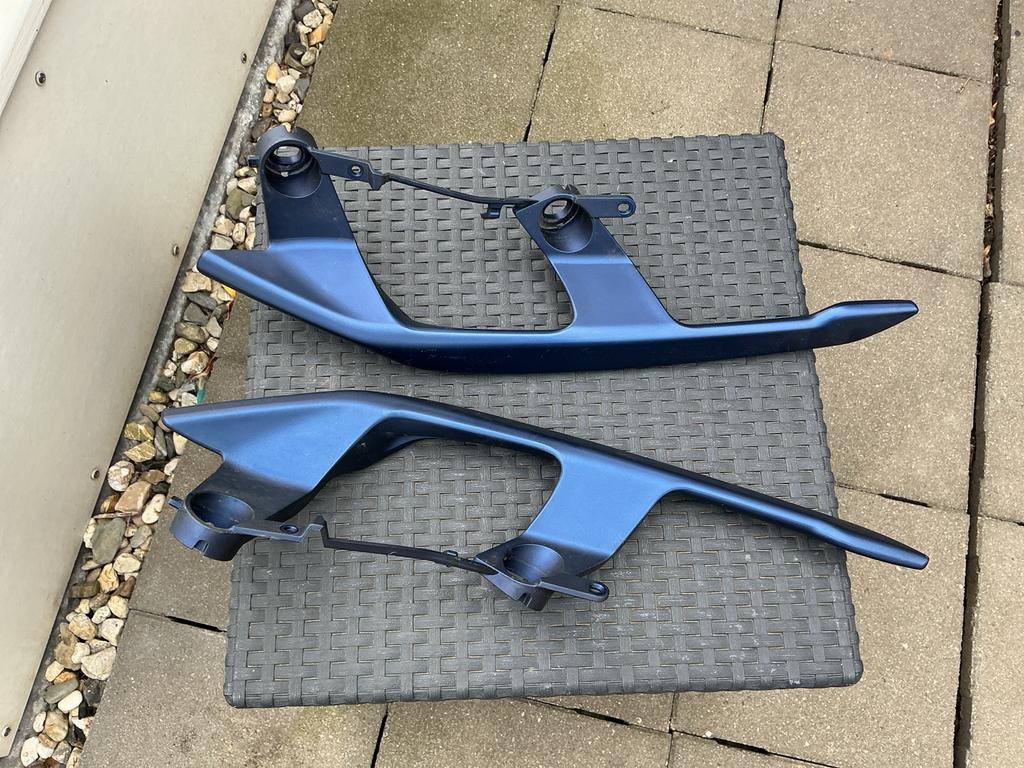 Handgrepen Yamaha X-MAX 300 (2023) - Origineel Blauw, Motoren, Ophalen of Verzenden, Gebruikt