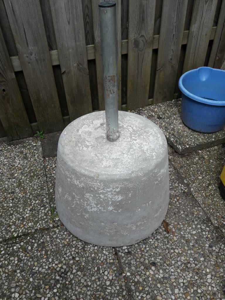 Gratis Parasolvoet Droogmolen voet. zwaar., Ophalen, Zo goed als nieuw, Minder dan 1 meter, Parasolvoet