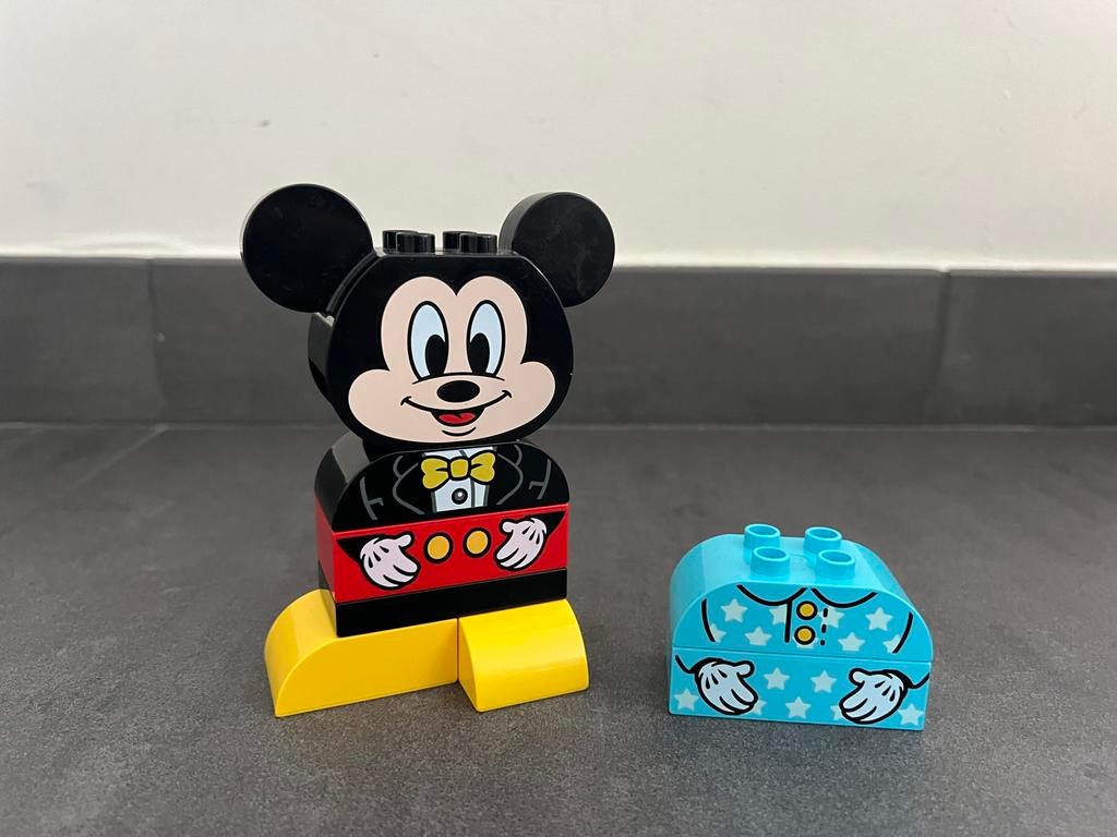 Duplo Disney Mickey Mouse met kledingblokken, Kinderen en Baby's, Speelgoed | Duplo en Lego, Gebruikt, Ophalen of Verzenden, Complete set