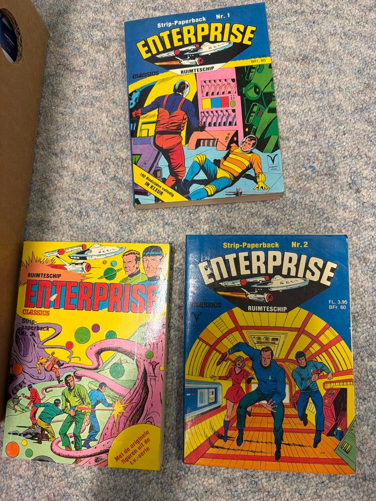 Strip-Paperback Enterprise nr. 1, 2 en 3, Boeken, Stripboeken, Meerdere stripboeken, Ophalen of Verzenden, Gelezen