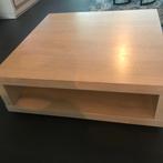 Blank Eiken Salontafel - Strak Design, Huis en Inrichting, Tafels | Salontafels, Ophalen, Gebruikt, 100 tot 150 cm, Eikenhout
