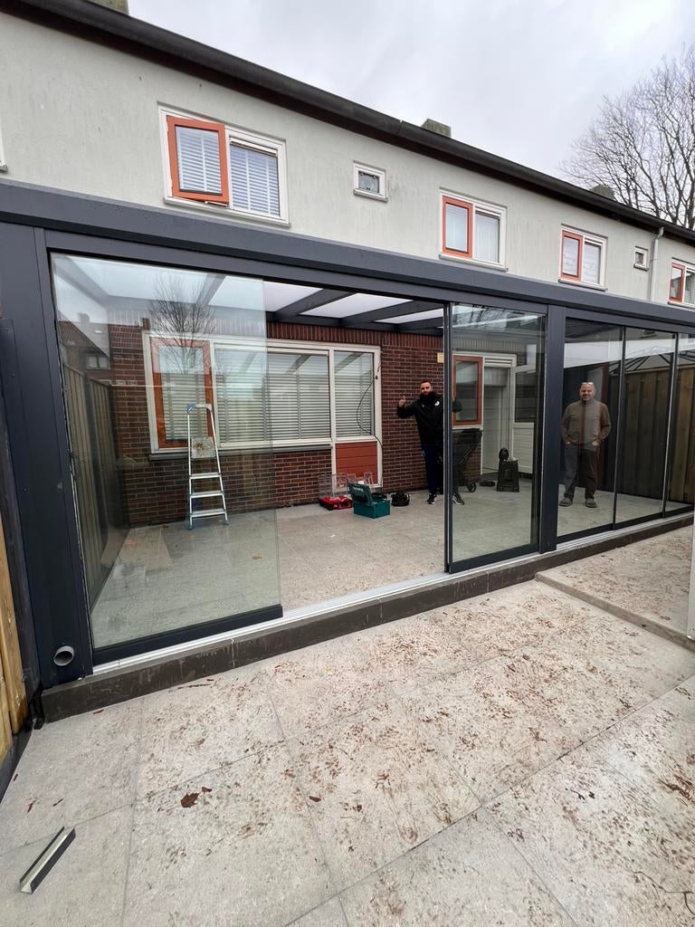 Veranda overkapping tuinhuis, Tuin en Terras, Overkappingen, Ophalen of Verzenden, Zo goed als nieuw, Veranda
