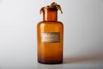 Apotheek fles (pot), G.J. Bik, Leiden., Antiek en Kunst, Ophalen of Verzenden