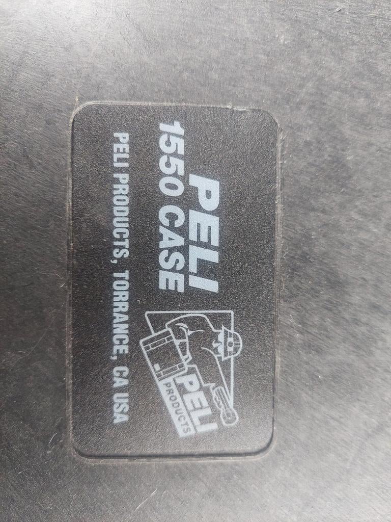 Peli Case 1550 - Robuuste en waterdichte koffer, Sieraden, Tassen en Uiterlijk, Koffers, Gebruikt, 50 tot 60 cm, Hard kunststof