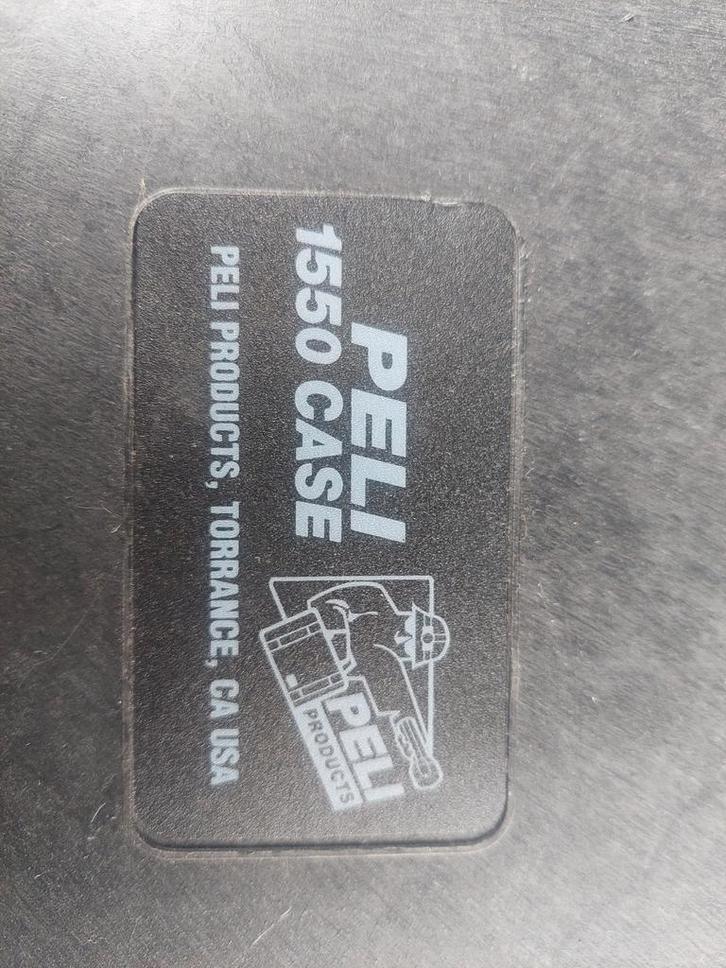 Peli Case 1550 - Robuuste en waterdichte koffer, Sieraden, Tassen en Uiterlijk, Koffers, Gebruikt, Hard kunststof, 50 tot 60 cm