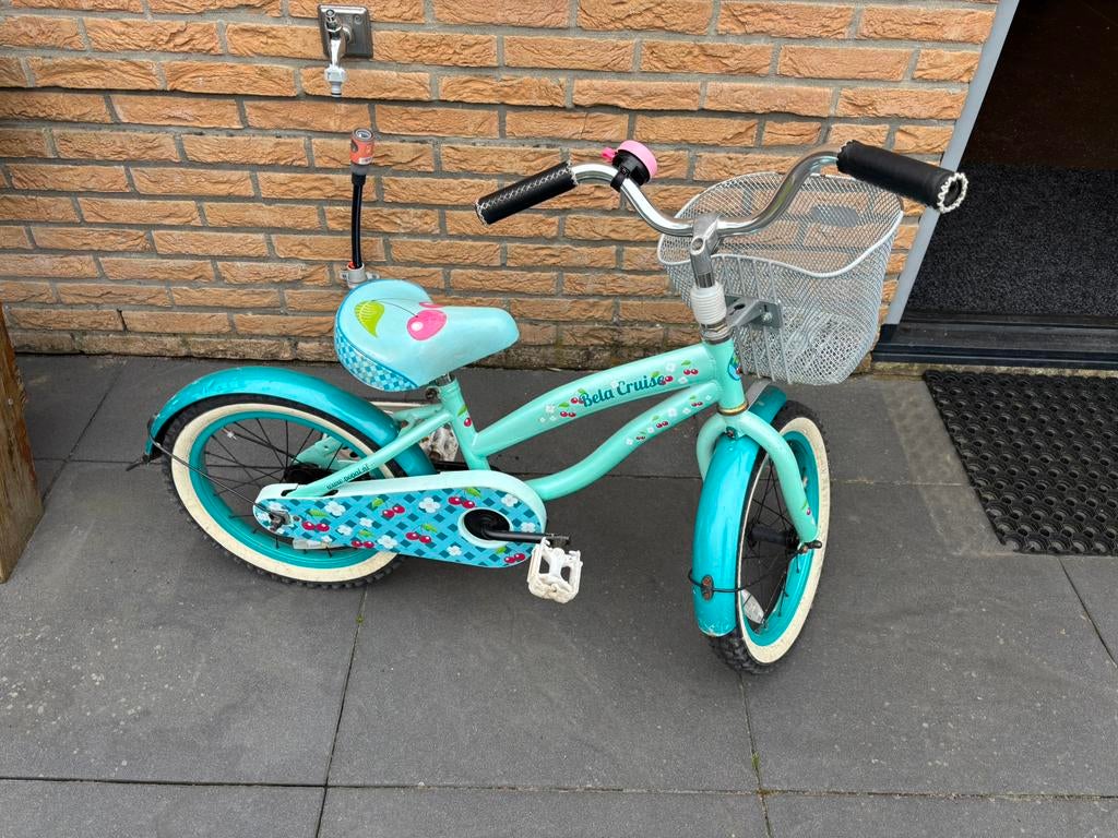 16Inch Meisjesfiets Popal Bela Cruise, Fietsen en Brommers, Fietsen | Kinderfietsjes, Ophalen, Gebruikt, 16 tot 20 inch