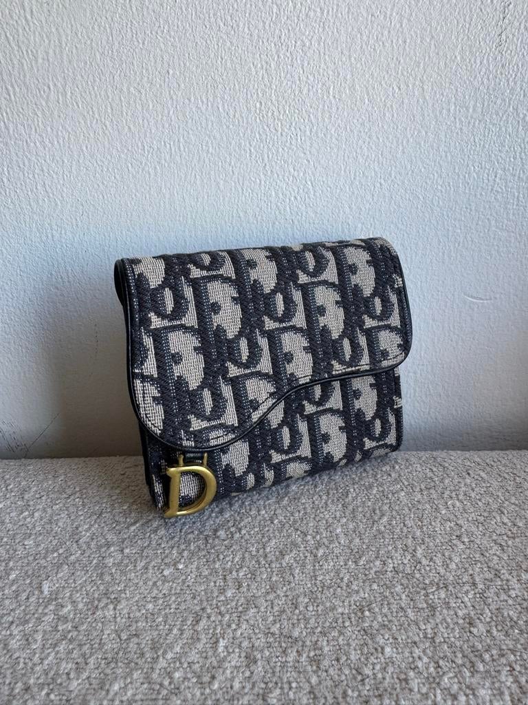 Dior Portemonnee, Ophalen, Zo goed als nieuw, Zwart, Overige merken