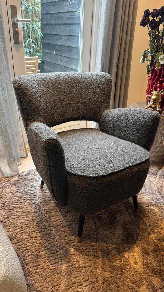 Riviera Maison stoel - Zo goed als nieuw, Gebruikt, Ophalen of Verzenden, Eén, Stof