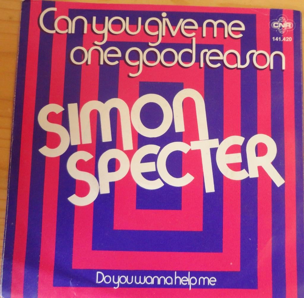 Simon Spector > Can you give me one good reason, Gebruikt, 7 inch, Single, Ophalen of Verzenden