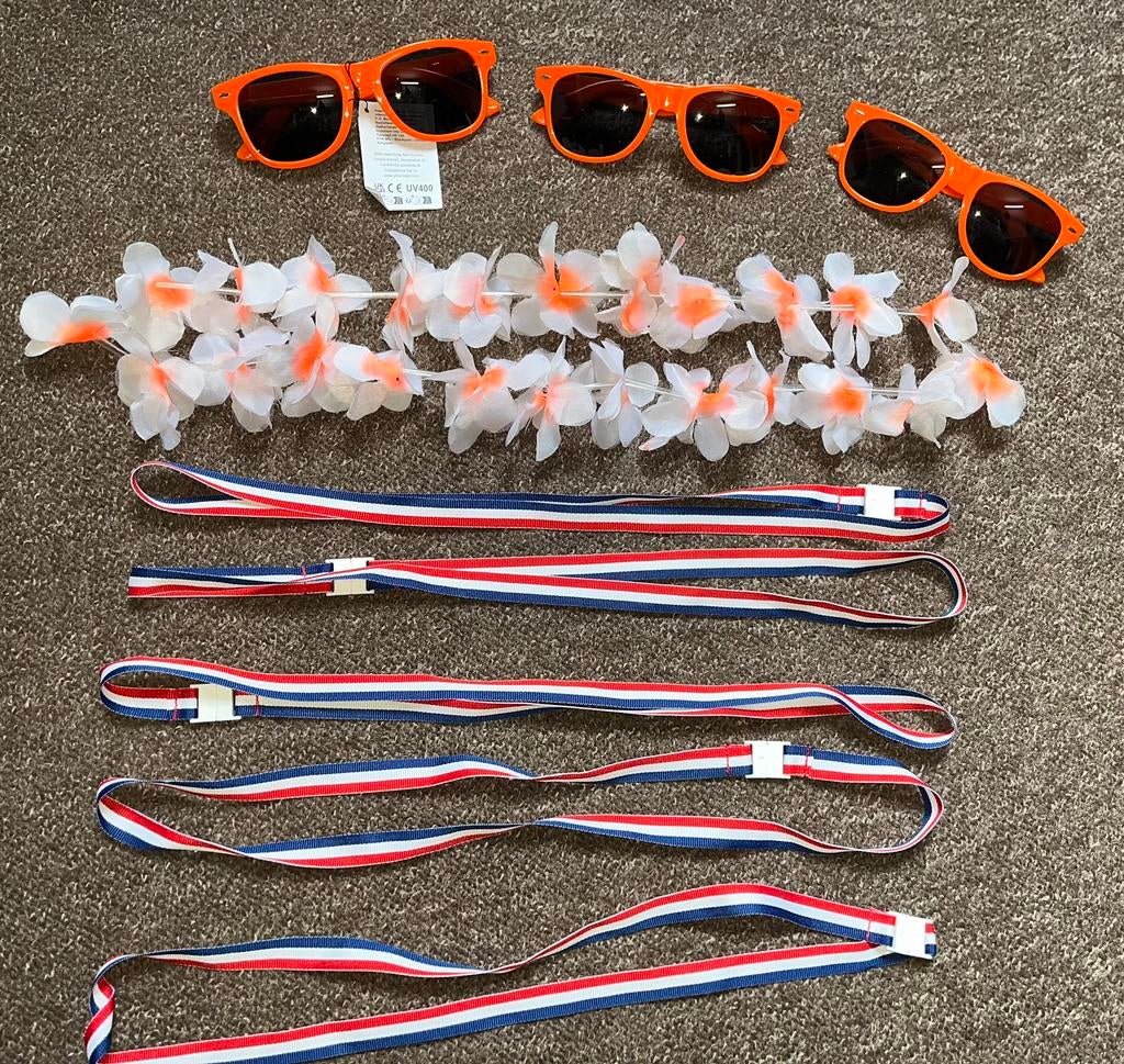 Koningsdag accessoires, Ophalen of Verzenden, Zo goed als nieuw, Jongen of Meisje