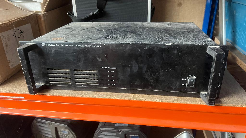 Inkel PA 9324 PA Versterker Amplifier, Gebruikt, Overige typen, 120 watt of meer, Ophalen