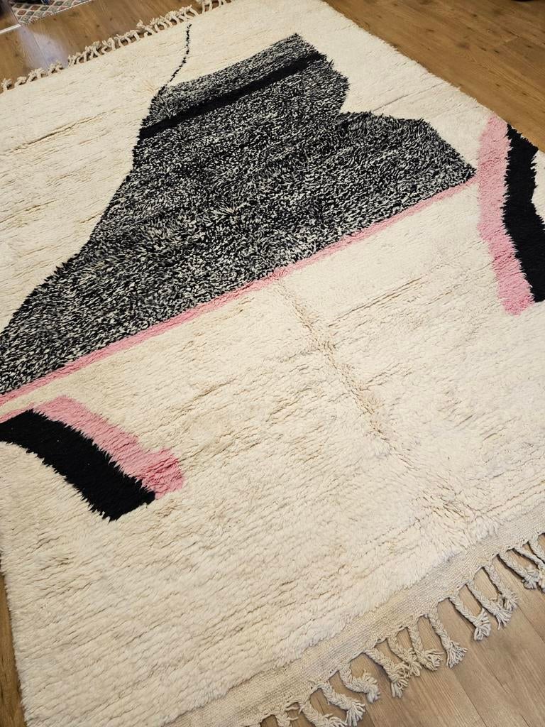 Handgeknoopt oosters tapijt Berber Beni Mrirt 300x210, Info@SlatsAntiek.nl, Vof Slats Antiek, Ophalen of Verzenden, 200 cm of meer