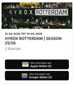HYROX double women - donderdag 16 april, Twee personen, April