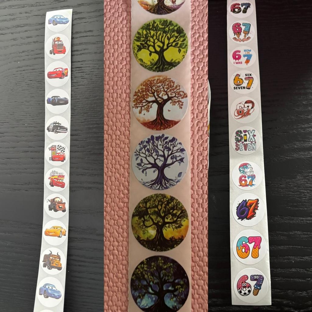 100 stickers voor €1,00, Hobby en Vrije tijd, Stickers en Plaatjes, Nieuw, Meerdere stickers, Ophalen of Verzenden