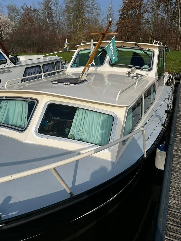 Hooveld 850 uit 1985 - In top staat - Uitstekend onderhouden, Watersport en Boten, Ophalen, Staal, Binnenboordmotor, Diesel
