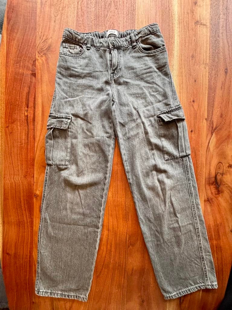 Grojze baggy jeans Only, maat 158, Kinderen en Baby's, Kinderkleding | Maat 158, Ophalen of Verzenden, Gebruikt, Meisje, Broek
