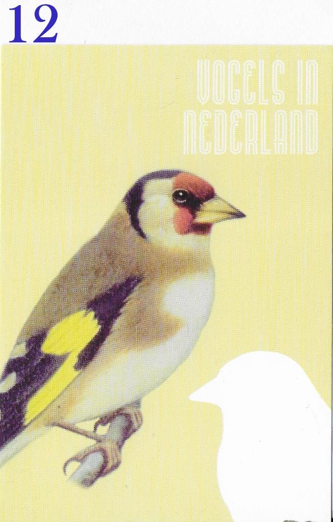 Ansichtkaart Vogels in Nederland Putter Erfvogel ( B3926 ), Ophalen of Verzenden, 1980 tot heden, Ongelopen, Vogel