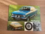 Opel Kadett Festival 09/1972, Ophalen of Verzenden, Zo goed als nieuw, Opel